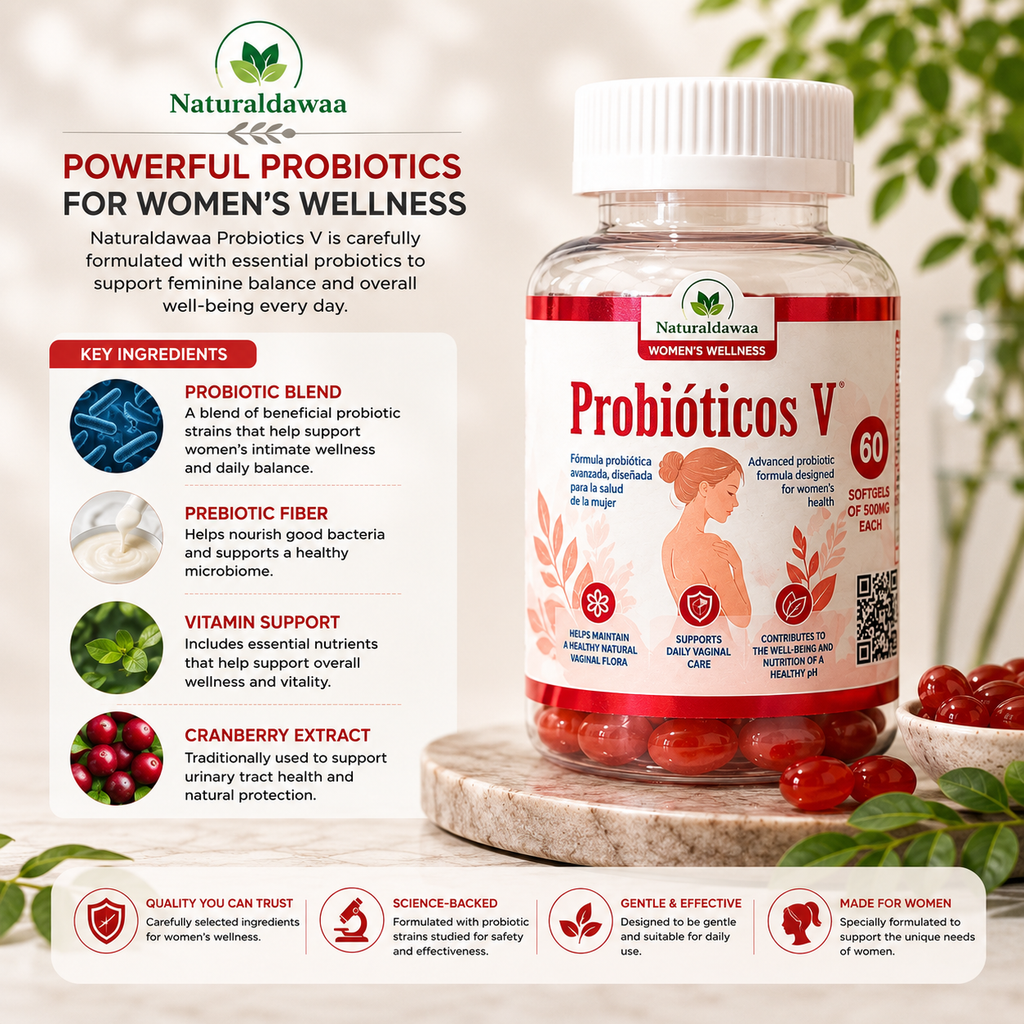Women’s Probiotic Supplement, Daily Feminine Wellness and Intimate Flora Support, 60 Softgels, 500 mg Each