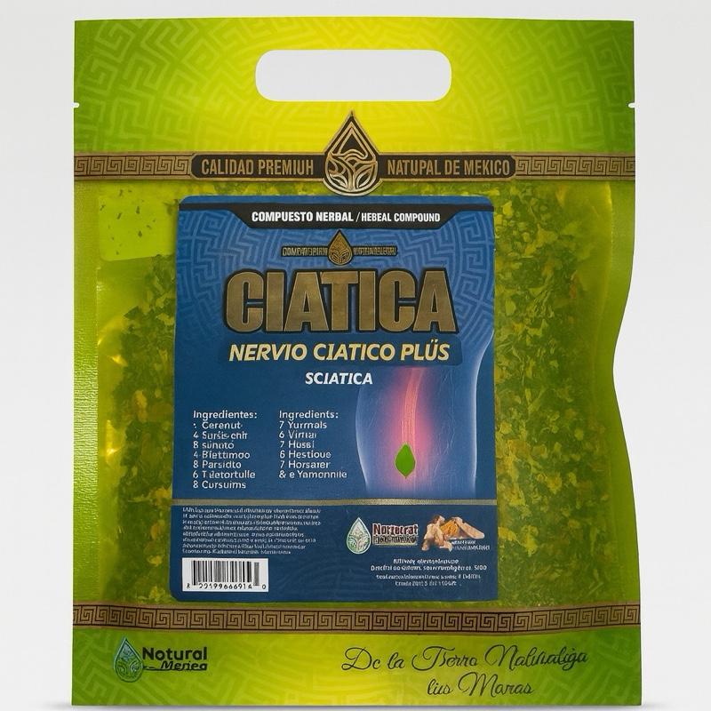 Ciática Nervio Ciático Plus Herbal Tea Premium Natural Herbal Blend Loose Leaf Tea Mexico 4oz 113g Naturaldawaa