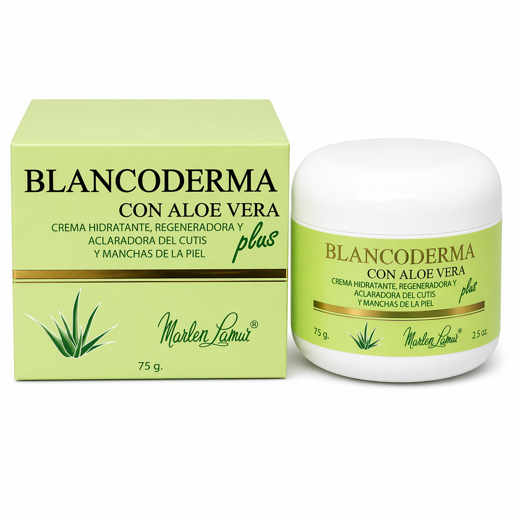 Blancoderma Aloe Vera Plus Face Cream 75g – Hydrating & Brightening Daily Moisturizer with Aloe Vera for Healthy-Looking Skin