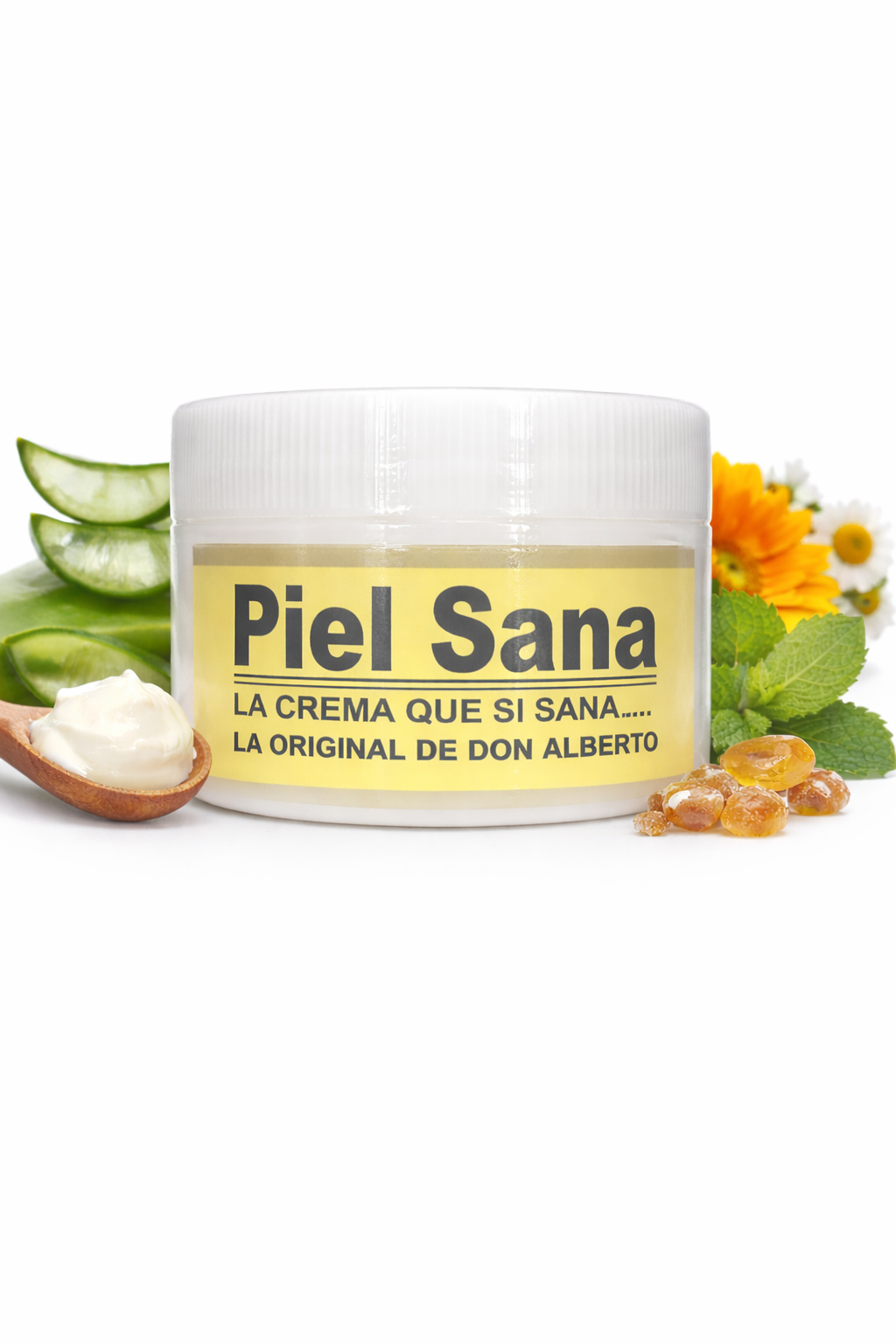 Piel Sana Moisturizing Skin Cream by Don Alberto – Hydrating Cream for Dry & Rough Skin – Daily Moisturizer for Soft, Smooth Skin