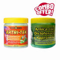 Artri-TEK Herbal Massage Cream with Arnica, Aloe Vera, Menthol & Pine Extract for Daily Muscle & Joint Comfort Support, 125g