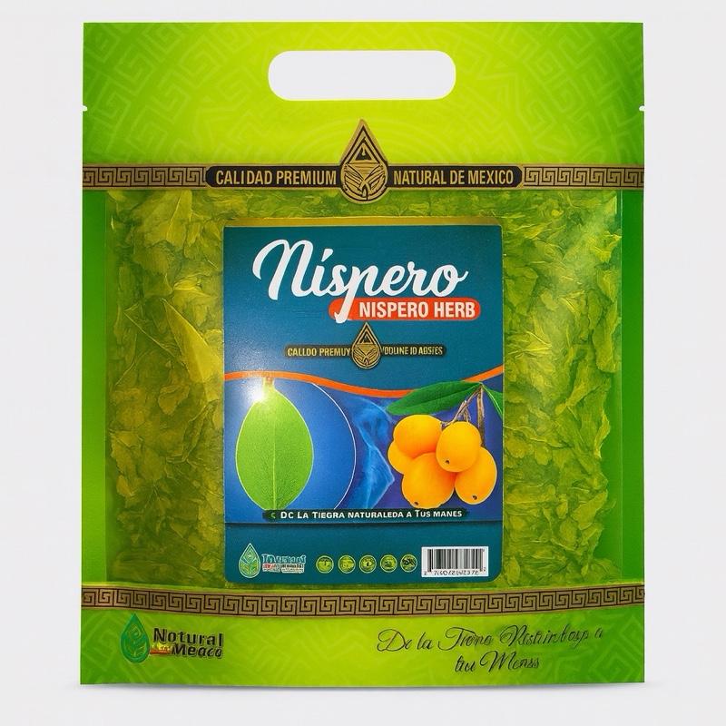 Níspero Loquat Leaf Herbal Tea, Premium Natural Loose Leaf Tea from Mexico, Wildcrafted Nispero Herb Tea for Daily Herbal Infusions, Unflavored, 4 oz (113g)