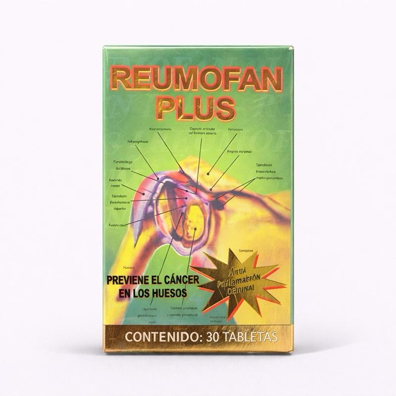 Reumofan Plus Herbal Joint & Bone Support Supplement with Glucosamine, Calcium, Magnesium & Turmeric, 30 Tablets