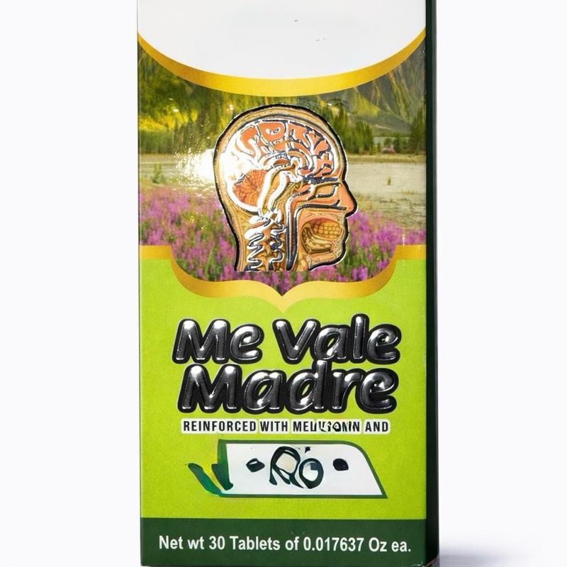Me Vale Madre Herbal Dietary Supplement with Melatonin – Relaxation & Sleep Support Tablets