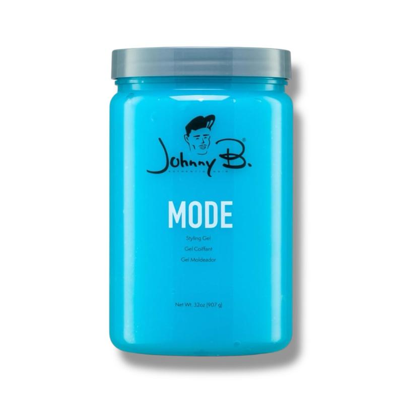 Johnny B Mode Styling Gel – Strong Hold Hair Styling Gel, 32 oz