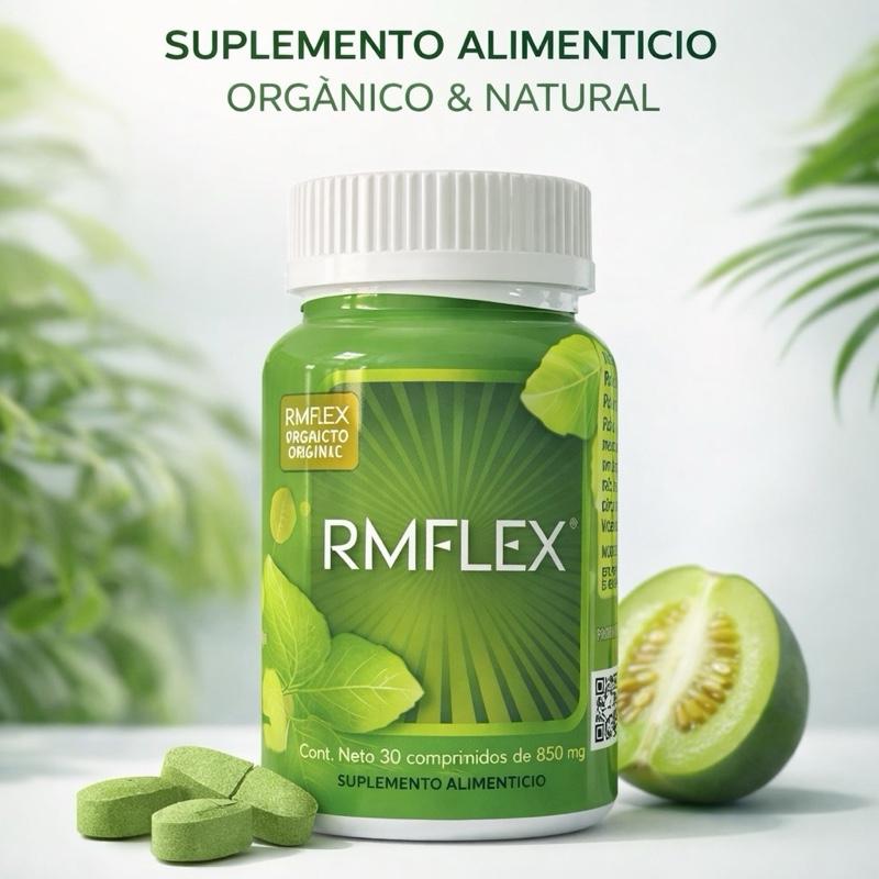 RMFLEX Natural Joint Support Herbal Supplement – Plant-Based Formula, 30 Tablets, 850 mg Each
