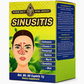 Sinus Support Herbal Supplement Caplets with Echinacea, Vitamin C & Botanical Blend, 60 Count Daily Wellness Formula