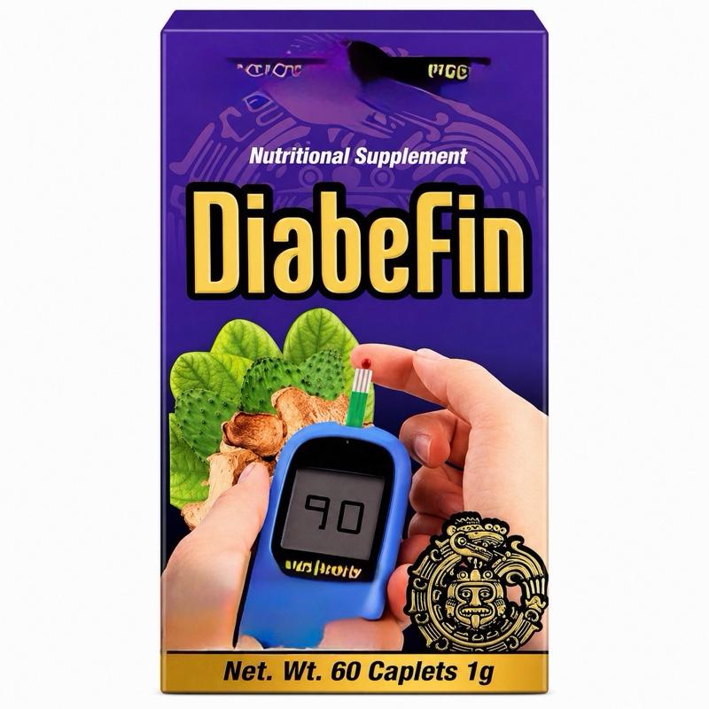 Diabefin Herbal Supplement, 60 Caplets for Daily Herbal Wellness Support