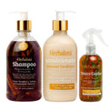 Herbalista Viral 3-Piece Herbal Hair Care Bundle – Shampoo, Conditioner & Hair Tonic with Nourishing Oils – Coconut & Eucalyptus – Silicone Free – 1250ml
