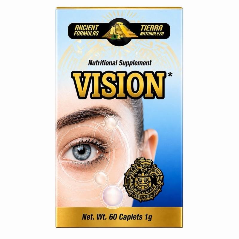 Vision Support Supplement, Eye Health Formula, 60 Caplets for Daily Nutritional Wellness