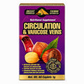 Circulation Support Herbal Supplement, 60 Caplets, Gluten-Free & Lactose-Free Daily Wellness Formula