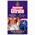 Magnesium Citrate Supplement - High Absorption Mineral Support for Muscle Relaxation - 60 Caplets