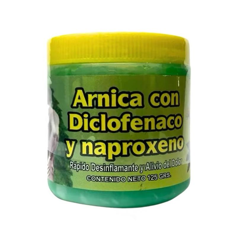 Arnica Massage Balm 125g (Pack of 2) | Herbal Full-Body Massage Balm | Smooth & Non-Greasy Formula | Made in Mexico