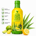 Forever Aloe Vera Juice Lemon-Lime Drink – Refreshing Aloe Vera Gel Beverage with Natural Citrus Flavor, 33.8 fl oz (1 Liter) Wellness Drink