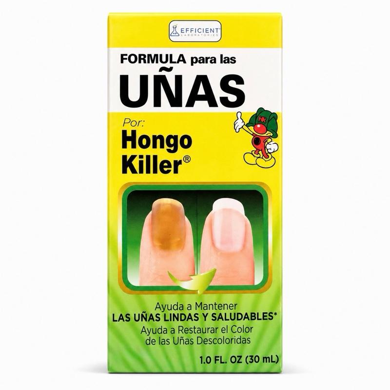 Hongo Killer Nail Formula | Nail Appearance Care Solution for Discolored Nails | GMO-Free & Gluten-Free | 1 fl oz (30 mL)
