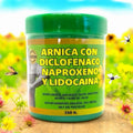 Arnica Massage Balm 250g – Arnica Ointment with Diclofenac, Naproxen & Lidocaine | External Use Massage Care Formula