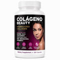 Collagen Beauty Hydrolyzed Collagen Capsules with Biotin, Alpha Lipoic Acid, MSM & Resveratrol, 120 Capsules, Gluten-Free & Lactose Free