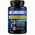 Inflamaxion XT Inflammation Support Supplement with Turmeric, Ginger, Vitamins & Enzymes, 90 Veggie Capsules, Gluten-Free, Lactose-Free