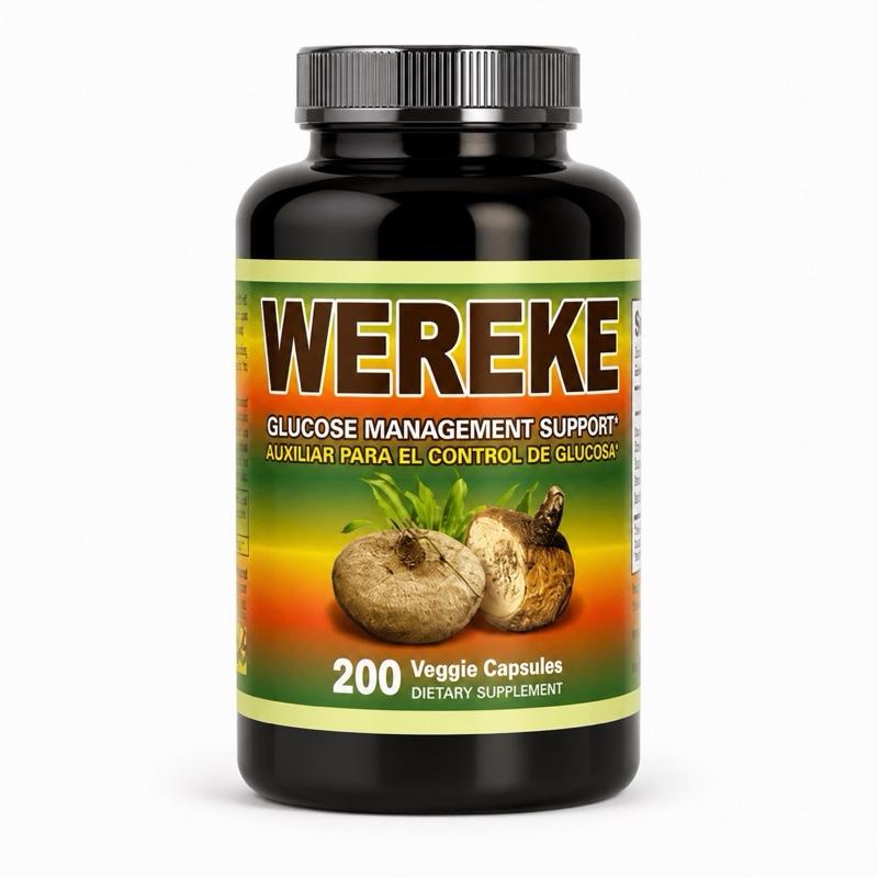 Wereke Root Herbal Supplement, 200 Veggie Capsules, Non-GMO, No Artificial Colors