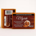 Naturaldawaa Myrrh Handcrafted Soap, Artisan Bar Soap with Myrrh, 100 g (3.5 oz) for Daily Skin Cleansing