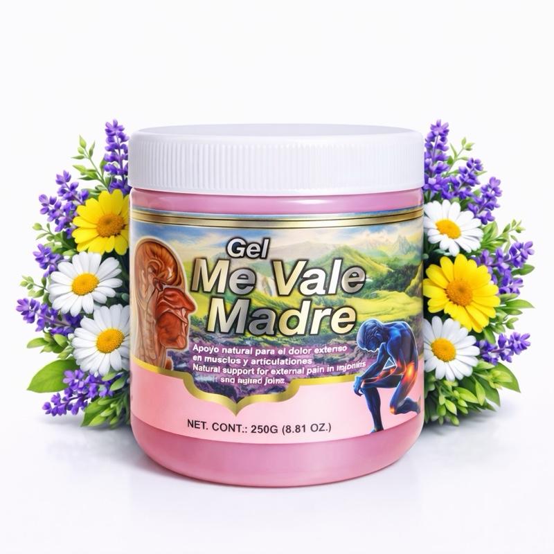 Me Vale Madre Cooling Massage Gel 250g – Fast Absorbing Botanical Body Gel for Daily Comfort & Relaxation