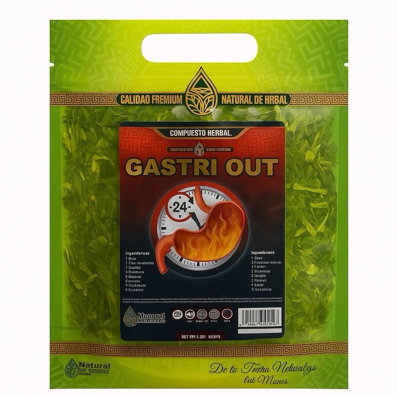 Gastri Out Herbal Tea Blend 4 oz (113g) Premium Herbal Compound, Natural Mexican Herbal Tea, Loose Leaf Botanical Digestive Tea Blend