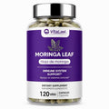VitaLael Moringa Leaf Capsules with Moringa Oleifera Extract, 120 Vegetarian Capsules, Gluten-Free & Lactose-Free Herbal Dietary Supplement