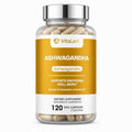 VitaLael Ashwagandha 120 Vegetarian Capsules, Herbal Adaptogen Supplement, Gluten-Free & Lactose-Free Daily Wellness Formula