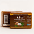 Naturaldawaa Coconut Handcrafted Soap, Artisan Bar Soap with Coconut, 100 g (3.5 oz) for Daily Skin Cleansing