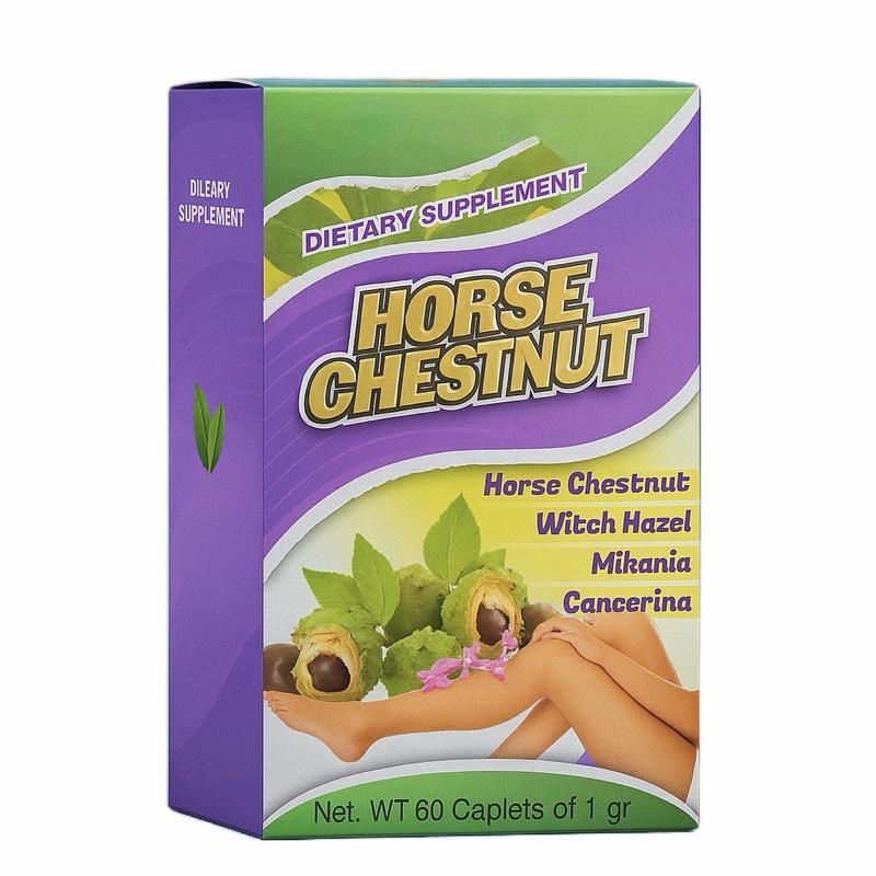 Horse Chestnut (Castaño de Indias) Herbal Supplement | 60 Caplets