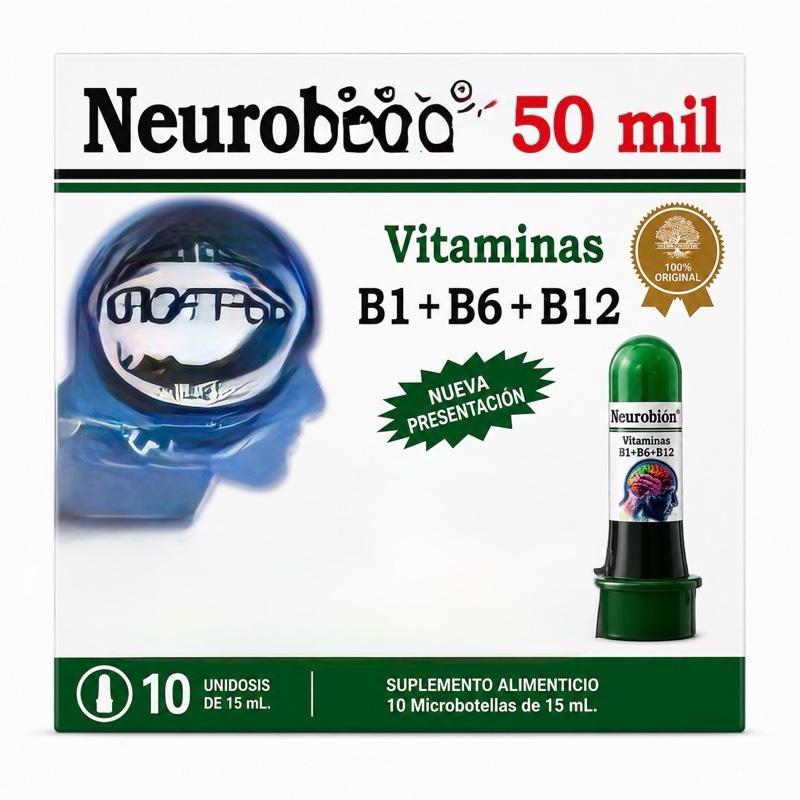 Vitamin B Complex Liquid Supplement with Vitamins B1, B6 & B12, 10 x 15mL Single-Serve Bottles, Sugar-Free, Vegan