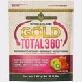Colágeno GOLD TOTAL 360° Collagen Peptides Powder 1.1 kg with Biotin, Hyaluronic Acid, Resveratrol, Magnesium & Vitamins – Strawberry Kiwi Flavor