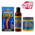 Sciatic Nerve Plus Triple Pack – 60 Tablets, Topical Ointment & Massage Oil Wellness Bundle