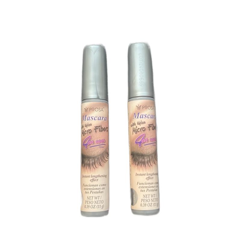 PROSA 4-in-1 Maxi-Volume Mascara (2 Pack) – Volumizing & Lengthening Lash Mascara, Lightweight Formula, Long-Lasting Wear, 13g Each