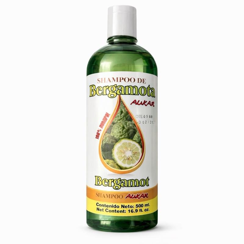 Bergamot Shampoo 500 mL (16.9 fl oz) – Refreshing Citrus Hair & Scalp Cleanser with Natural-Inspired Formula for Daily Hair Care