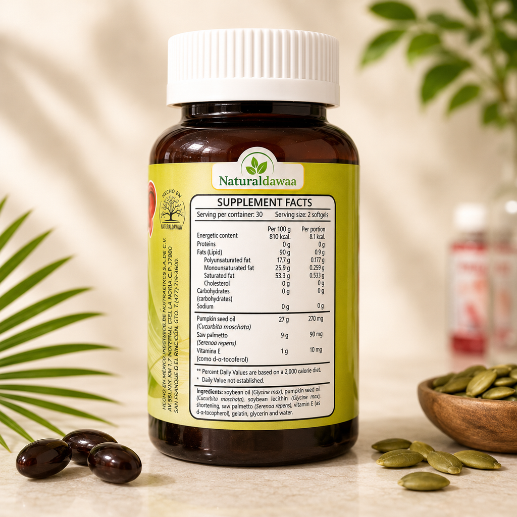 ProstaMax Men’s Wellness Supplement with Saw Palmetto, Daily Prostate and Urinary Function Support, 60 Softgels, 850 mg