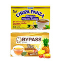 GN+Vida 2 Pack Chupa Panza & Bypass Herbal Tea Blend with Ginger, Pineapple, Flaxseed & Cinnamon – 30 Tea Bags per Pack