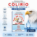 Ojo de Aguila Sterile Eye Drops with Chumelo, Dropper Bottle, 0.5 fl oz (15 mL)