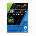 Pheromone Men Soap Bar, Natural Cleansing Soap for Men, Fresh Daily Use, 100g
