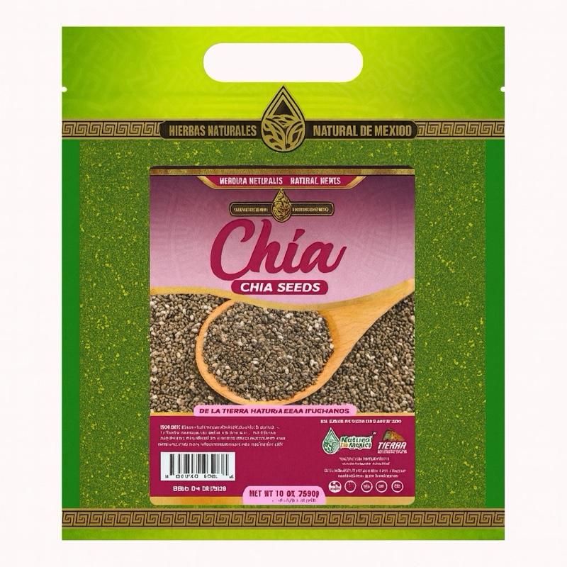 Premium Chia Seeds 16 oz (454g) – Natural Whole Chia Seeds from Mexico
