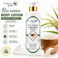 Simply Rice Essence Body Lotion 500mL | Daily Moisturizing Lotion