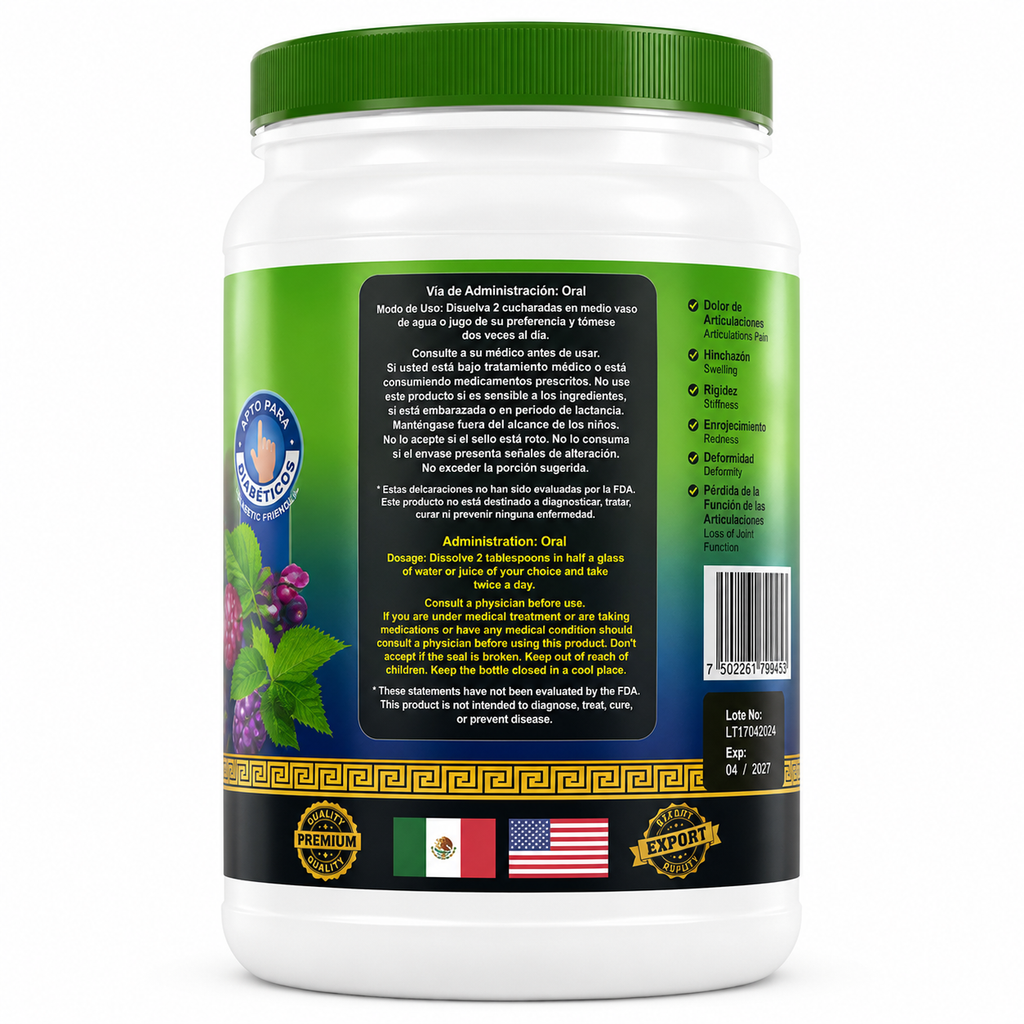 Premium Hydrolyzed Collagen Powder with Vitamin E & Magnesium, Natural Dietary Supplement for Joint, Mobility & Flexibility Support, 2.4 lb