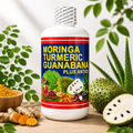 Moringa Turmeric Guanabana Herbal Liquid Supplement 32 fl oz (946 mL) | Botanical Tonic