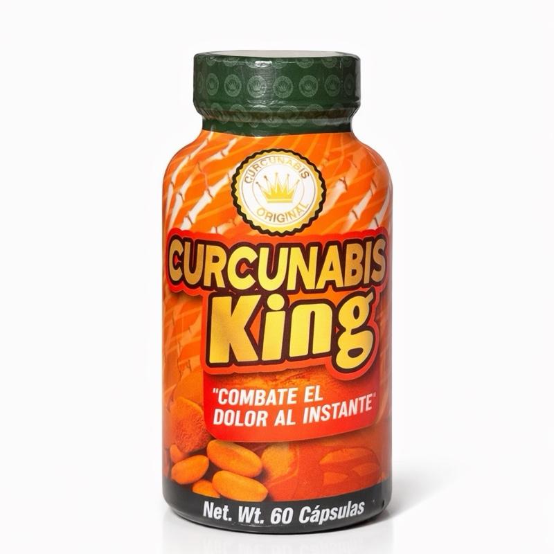 Curcunabis King Turmeric & Botanical Blend Herbal Capsules | 60 Capsules