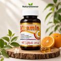 Vitamin C Dietary Supplement, Antioxidant and Immune Wellness Support, 60 Softgels, 500 mg Each