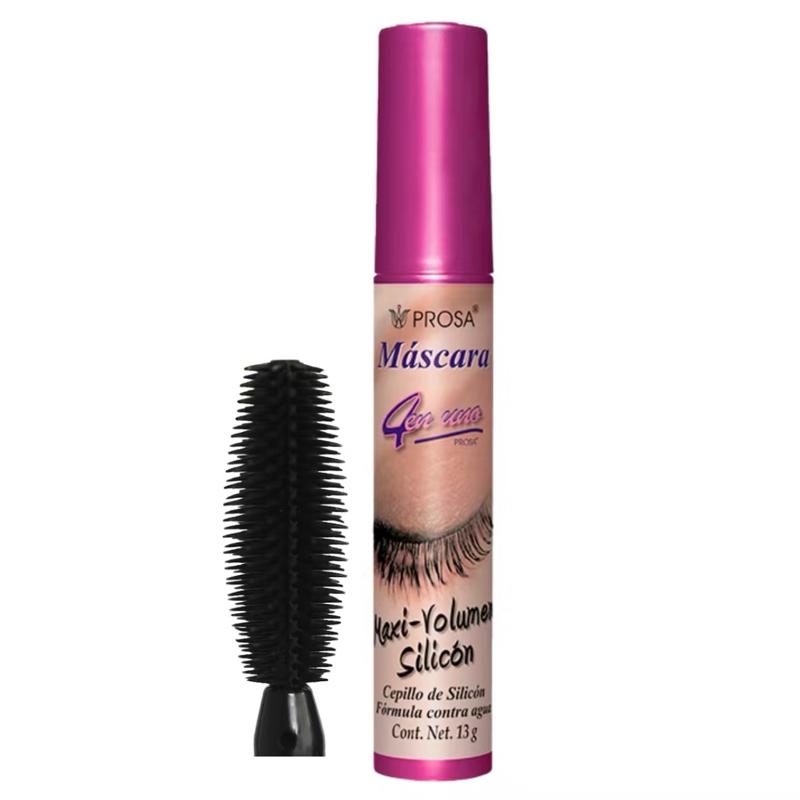 PROSA Crystal Protein Gel 4-in-1 Treatment Mascara – Clear Lash Conditioner & Volumizing Eyelash Primer, Protein-Enriched Formula, 12g