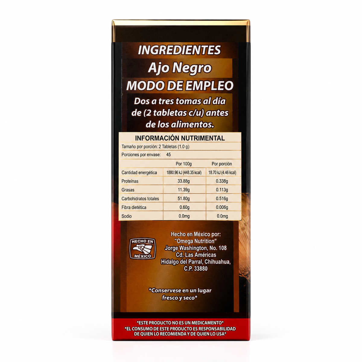 Premano Black Garlic Dietary Supplement, Concentrated 2,000 mg Formula, Daily Wellness Support, 90 Tablets
