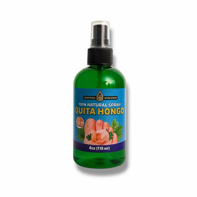 Quita Hongo Natural Nail Care Spray 4oz (118ml) – Extra Strength Nail Care Formula for Toenails & Fingernails | Daily Nail Maintenance