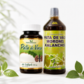 Combo offer! Pata de Vaca Herbal Supplement Combo – 60 Softgels 500 mg + Pata de Vaca, Moronel and Kalanchoe Liquid Herbal Compound, 1 Liter