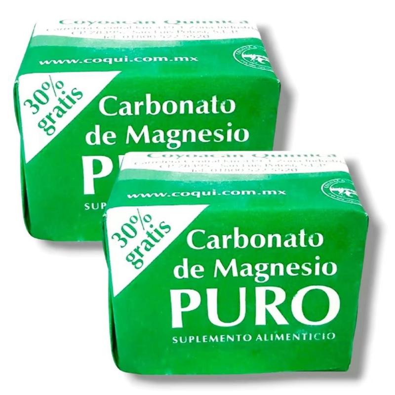 Cloruro de Magnesio Magnesium Squares 2 Pack, 7g Natural Magnesium Wellness Supplement